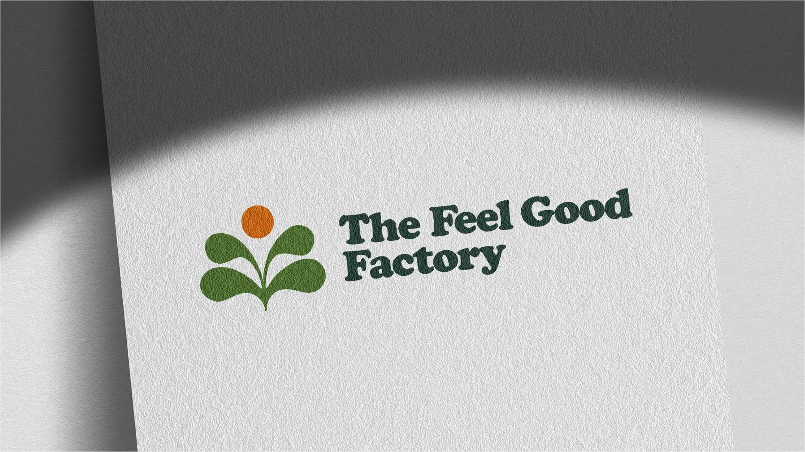 The Feel Good Factory brand identity